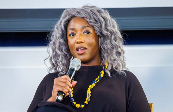 Anne-Marie Imafidon speaking