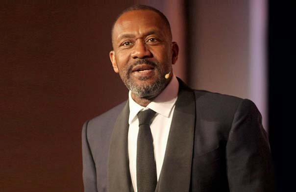 Sir Lenny Henry Speaking at an event