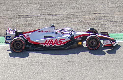 Haas F1 car