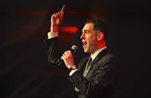 Jazzbomb performing on stage